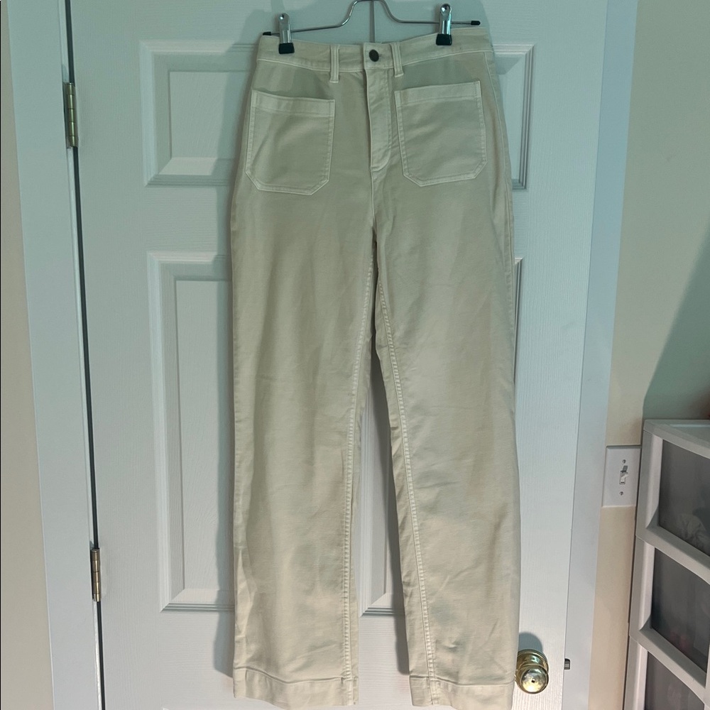Faherty Cream Women's Jeans